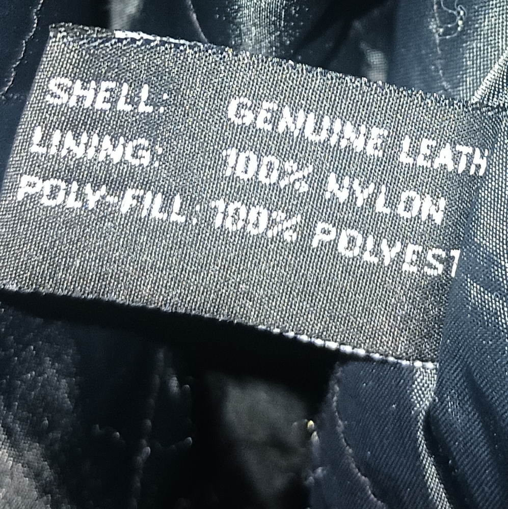 Middlebrook park black Leather trench coat - Picture 6 of 13